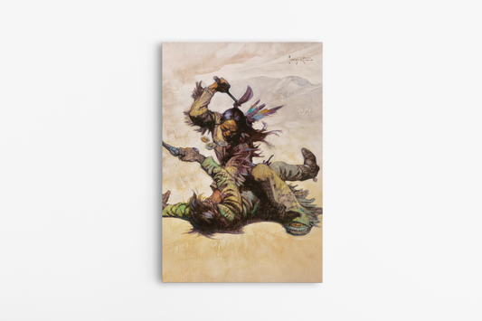 Winter of the Coup Mini Wrap-Around Canvas Art