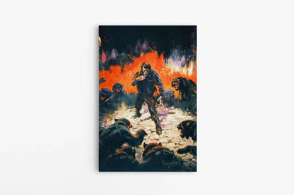 Circle of Terror Canvas Wrap B-Stock