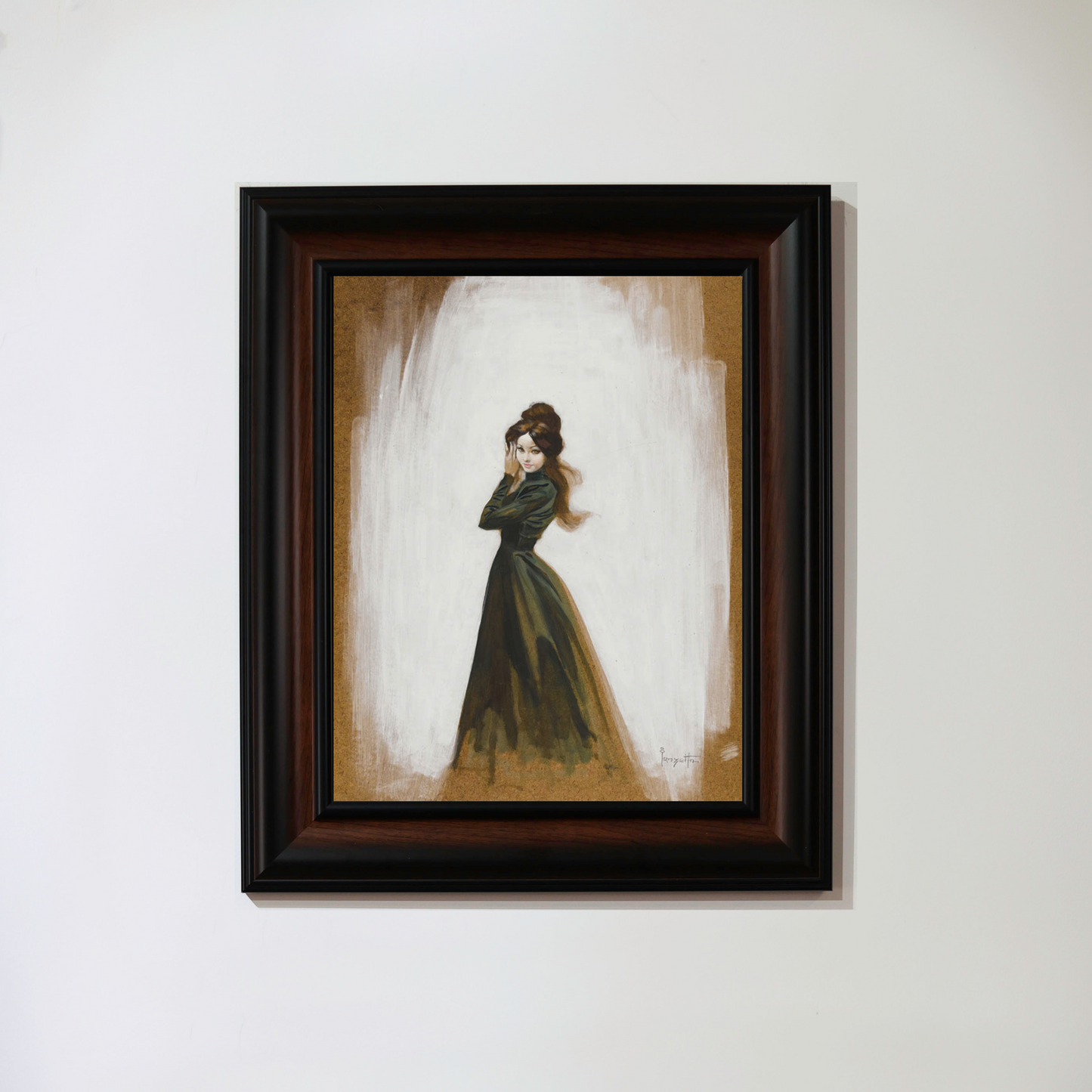 Woman in Black Fine Art Print/Framed Art
