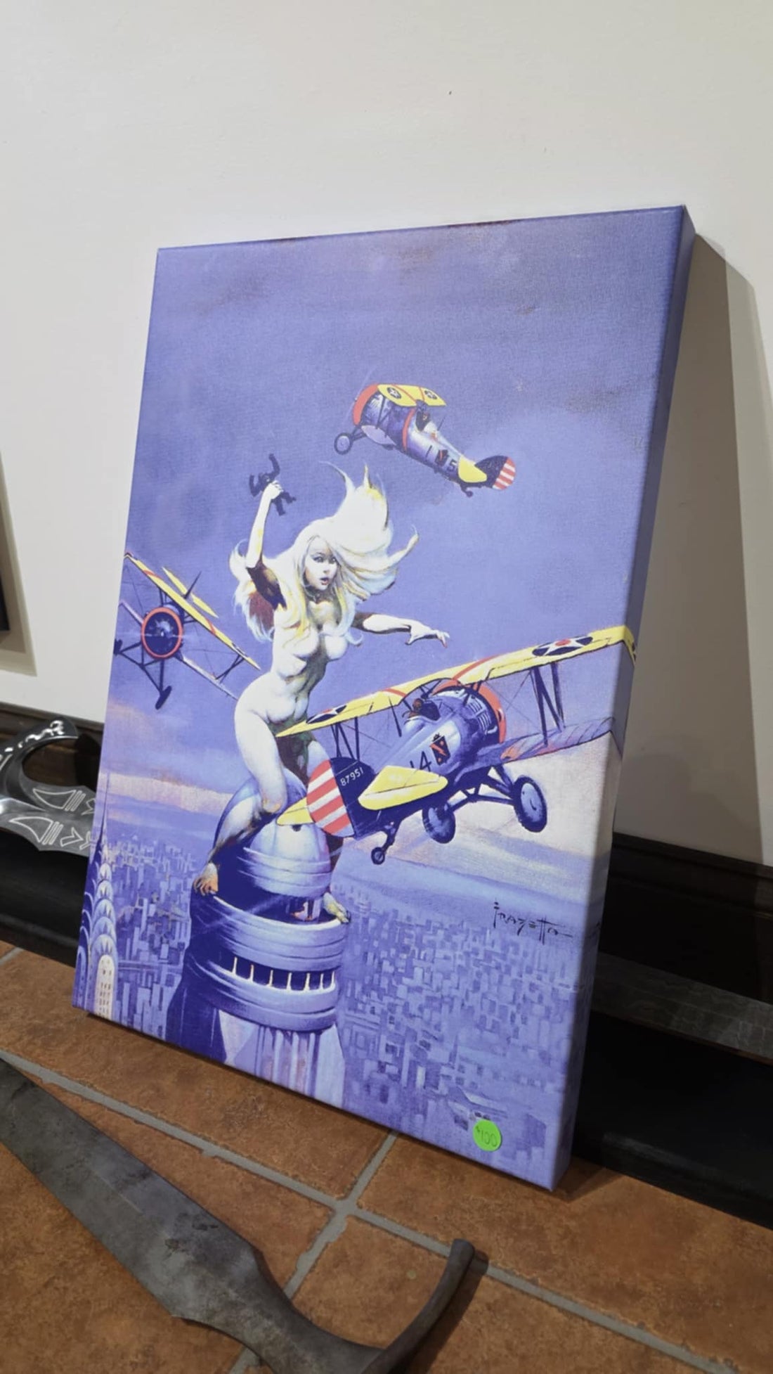 Queen Kong Canvas Wrap B-Stock