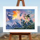 Sideshow Collectibles Dawn Attack Fine Art Print