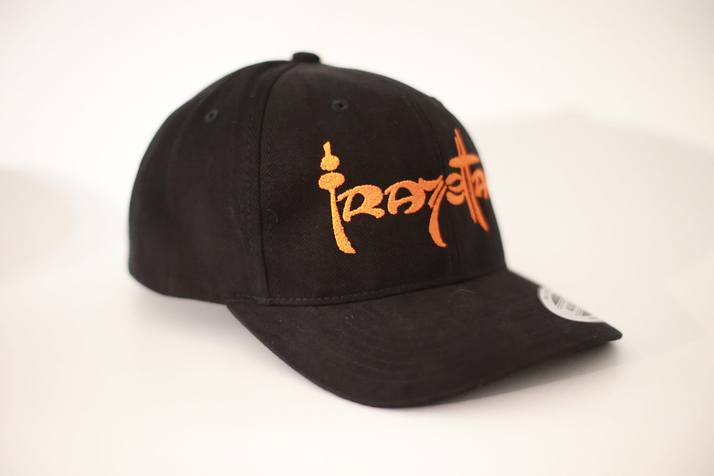 Frazetta Signature Hat Black With Orange