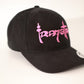 Frazetta Signature Hat Black with Pink