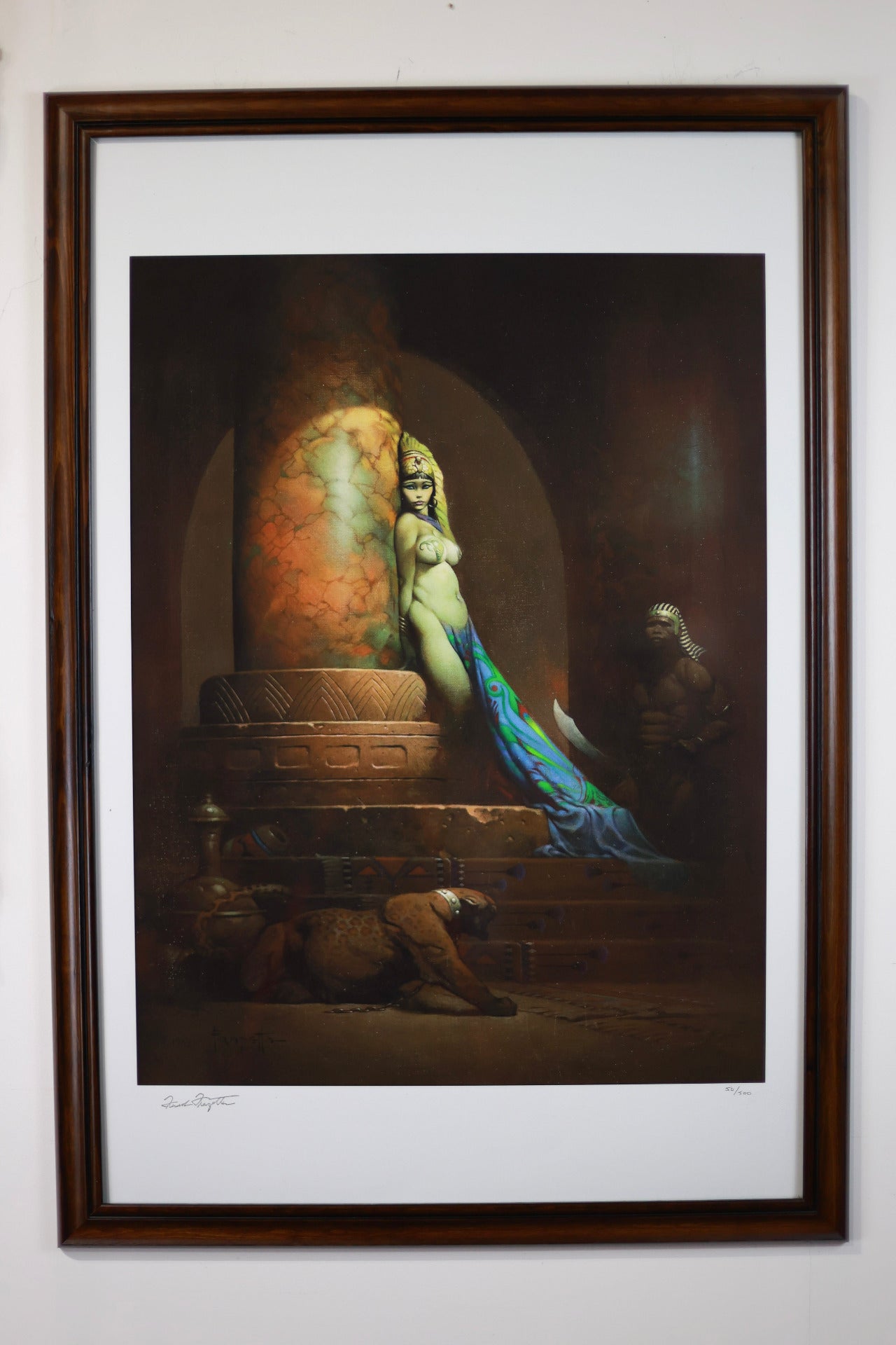 Egyptian Queen Lithograph