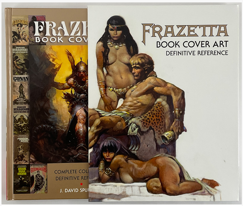 Deluxe- Frazetta Book Cover Art
