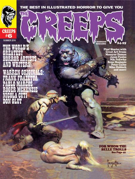Creeps #6 with Matching Poster