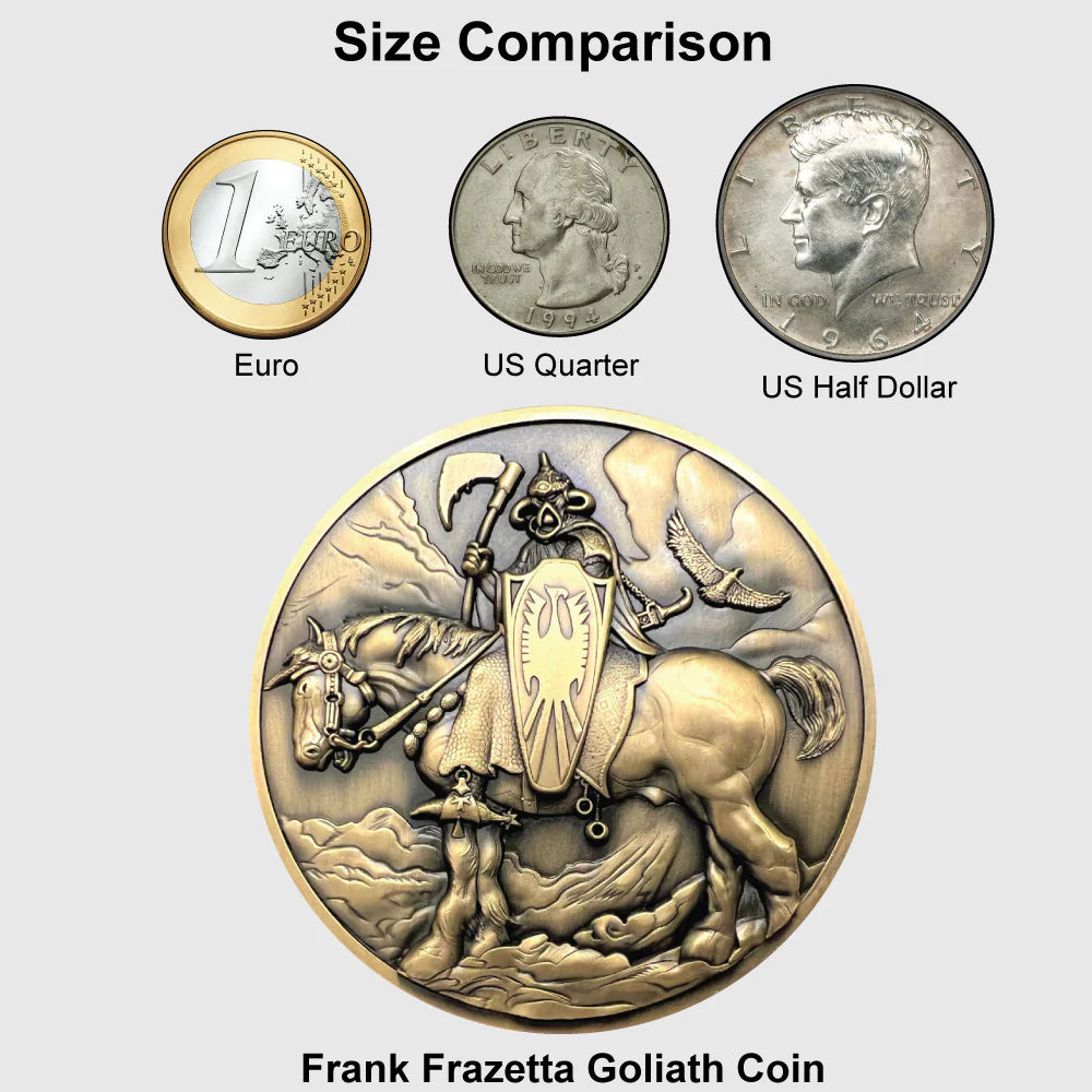 Frank Frazetta's "Barbarian" Goliath Coin