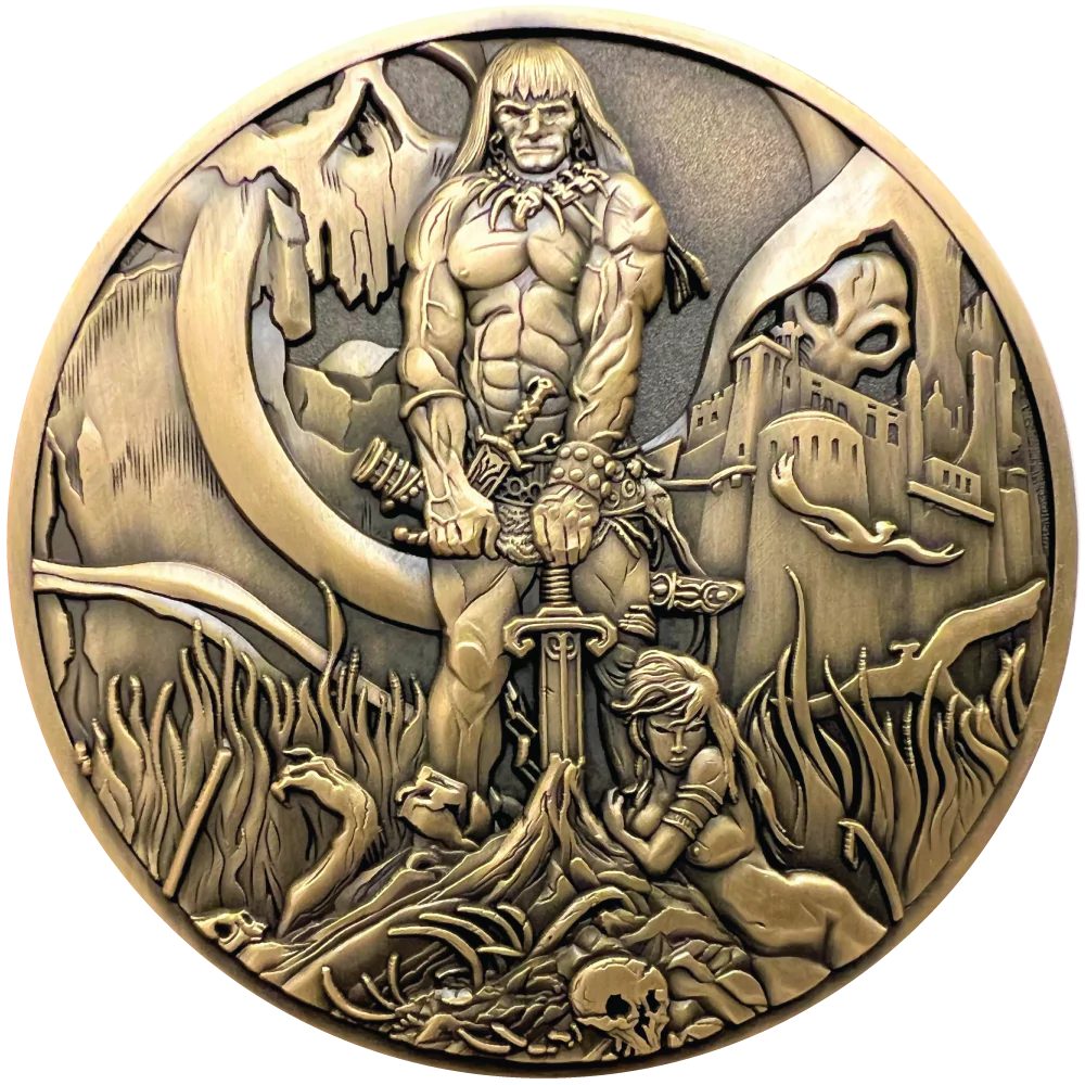 Frank Frazetta's "Barbarian" Goliath Coin