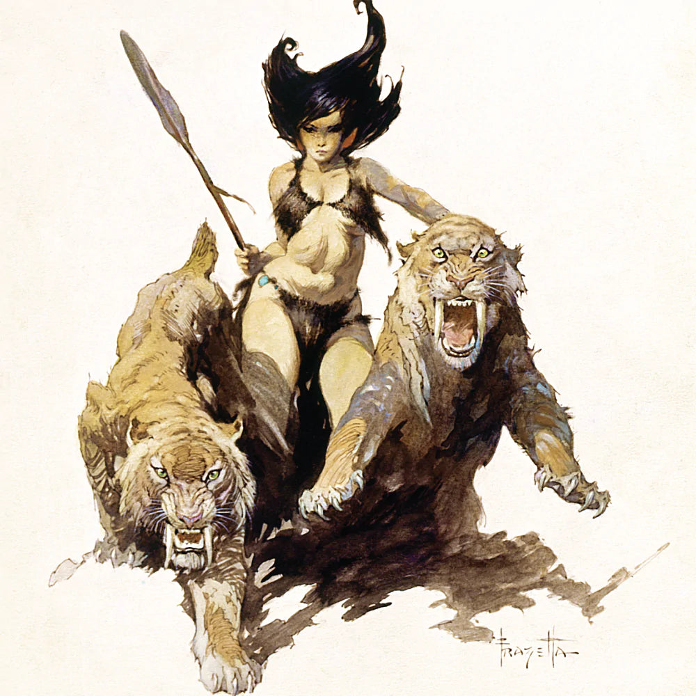 Frank frazetta hotsell art