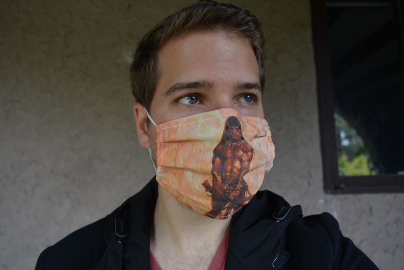 Frazetta's Barbarian Cloth Mask