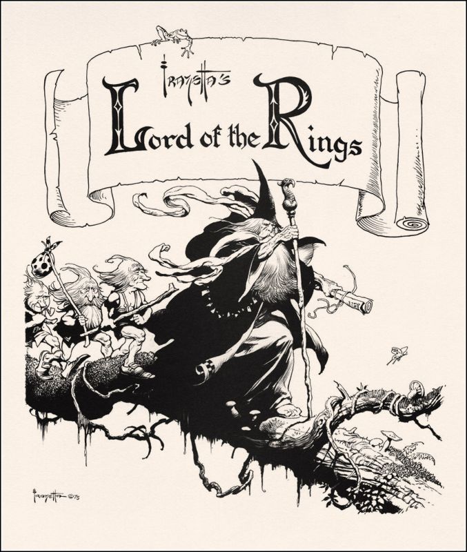 Frazetta's Lord of the Rings Portfolio