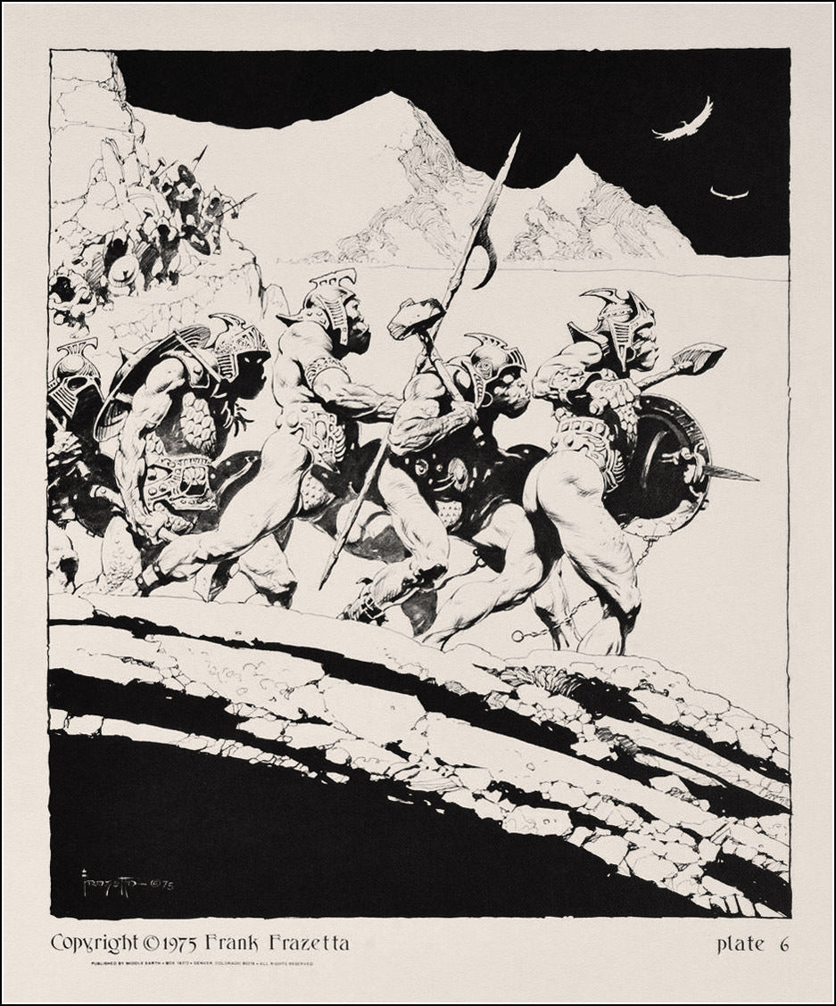 Frazetta's Lord of the Rings Portfolio