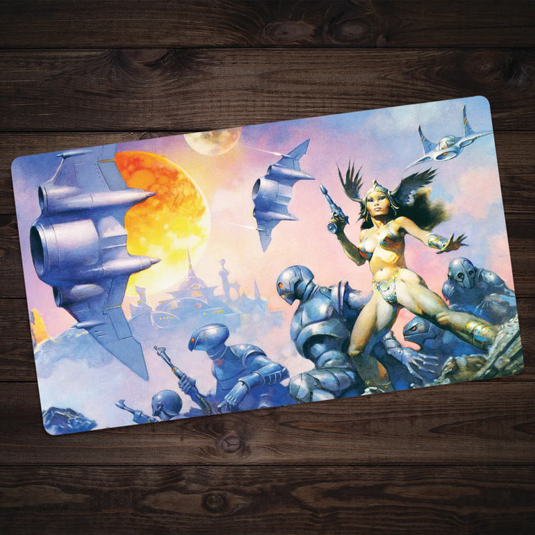 Inked Gaming Dawn Attacks Playmat