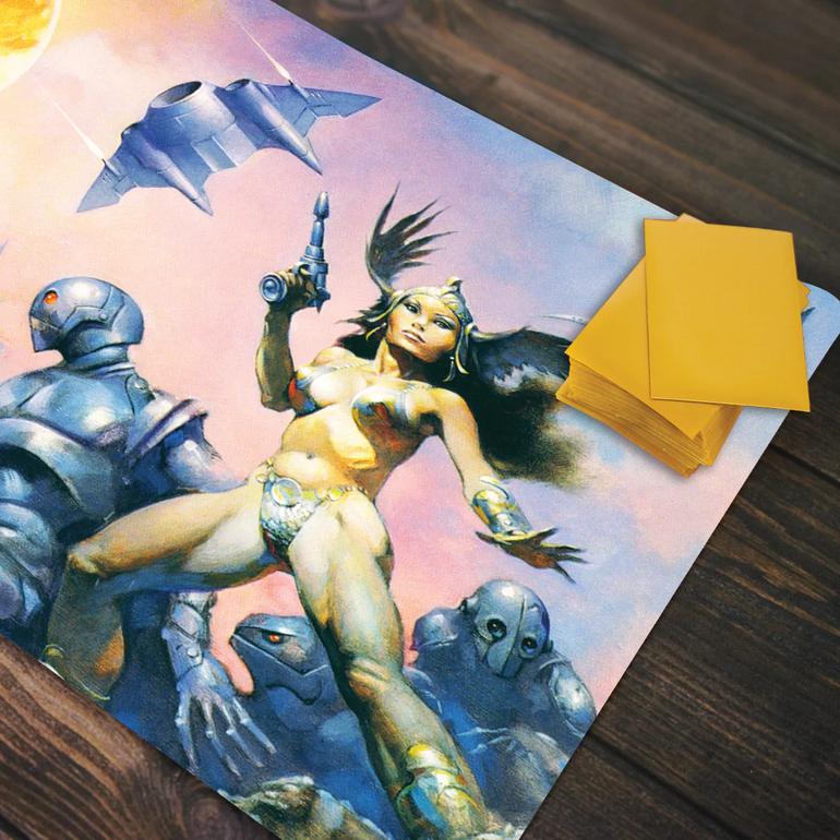 Inked Gaming Dawn Attacks Playmat