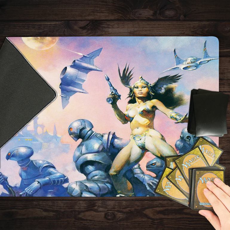 Inked Gaming Dawn Attacks Playmat