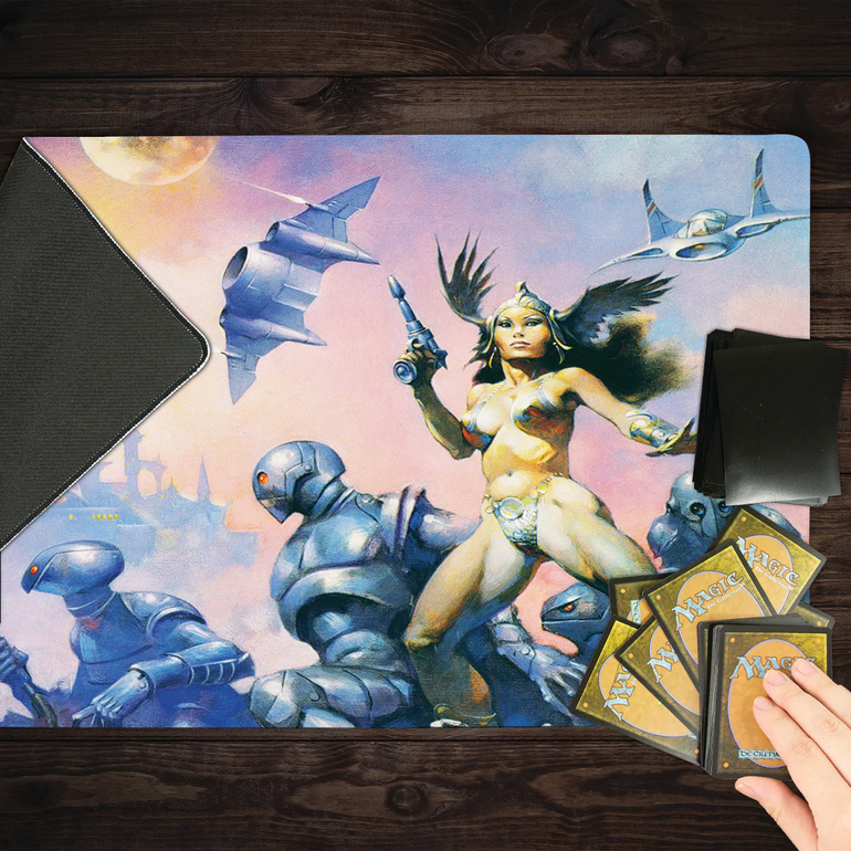 Inked Gaming Frazetta's Dawn Attacks Playmat