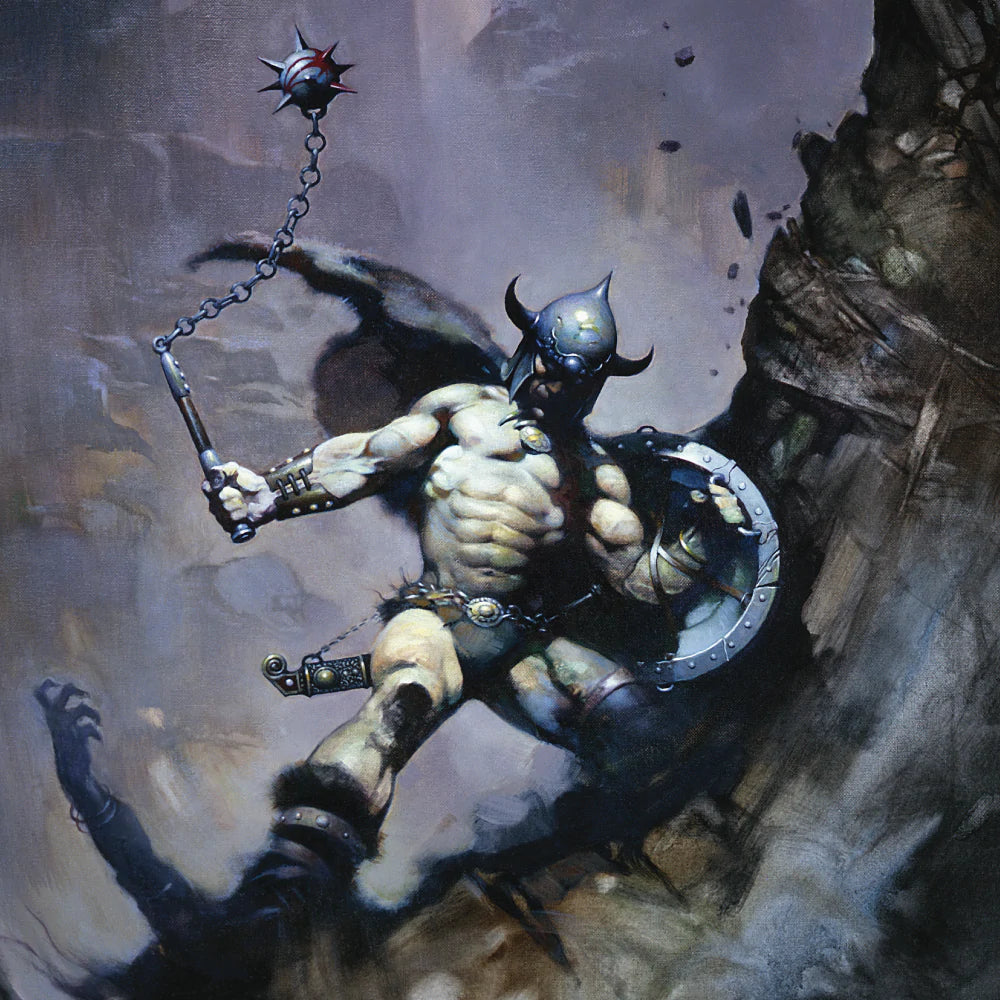 Frank Frazetta's "Warrior with Ball and Chain" Goliath Coin