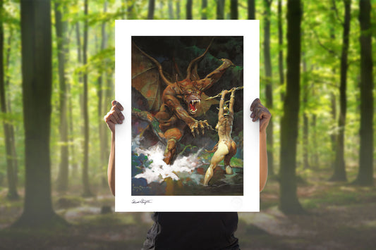 Sideshow Collectibles Beauty and the Beast Fine Art Print