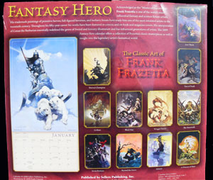 2009 Fantasy Hero Frazetta Calendar