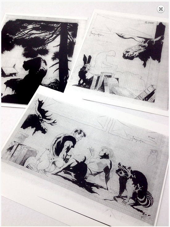 Frazetta's Came the Dawn Portfolio