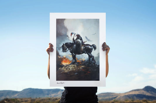 Sideshow Collectibles Death Dealer I Fine Art Print