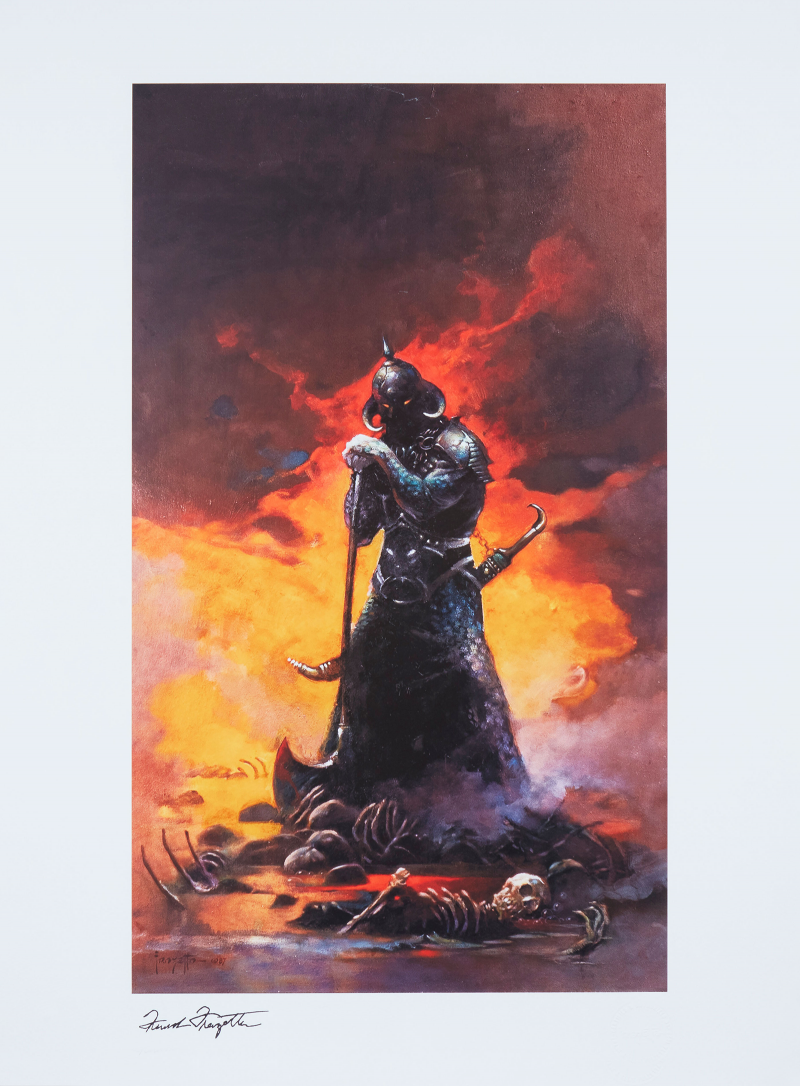 Sideshow Collectibles Death Dealer III Revised Fine Art Print