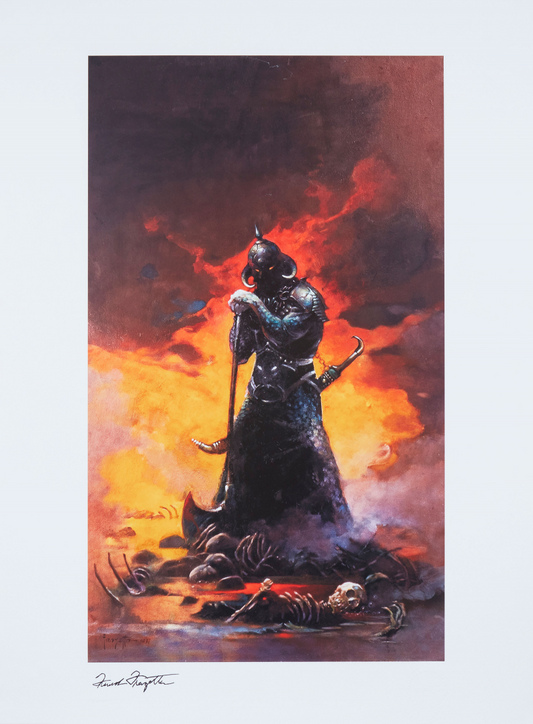 Sideshow Collectibles Death Dealer III Revised Fine Art Print