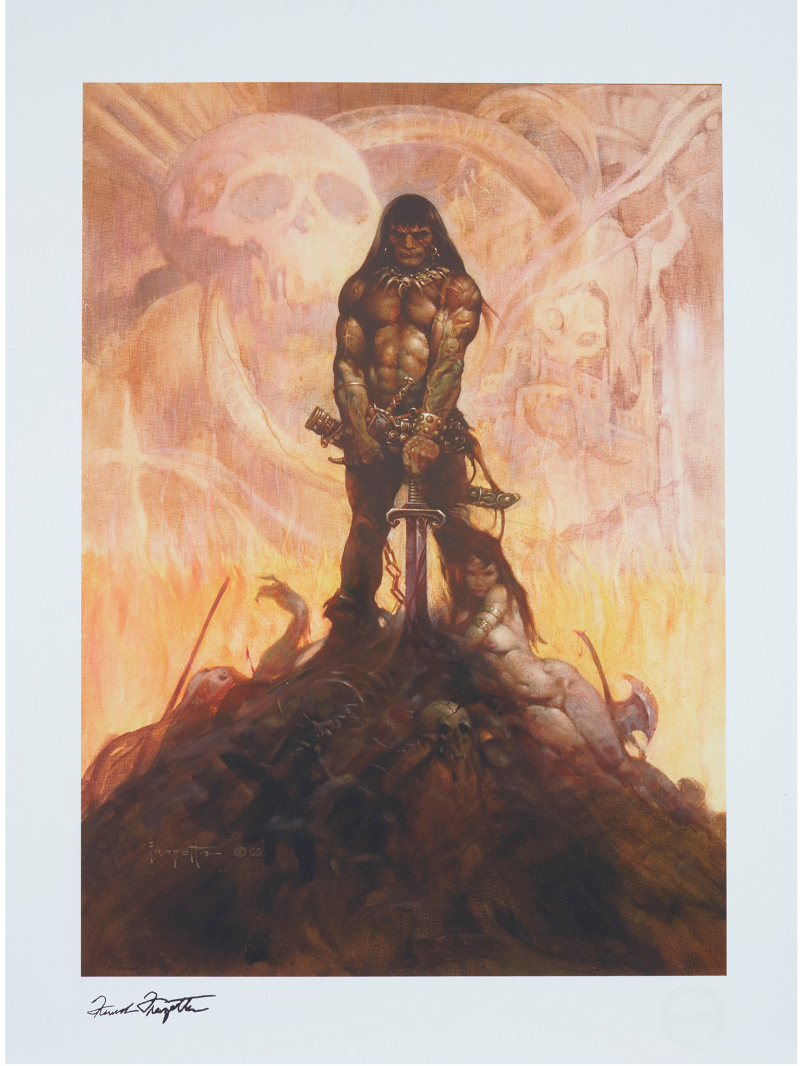 Sideshow Collectibles The Barbarian Fine Art Print