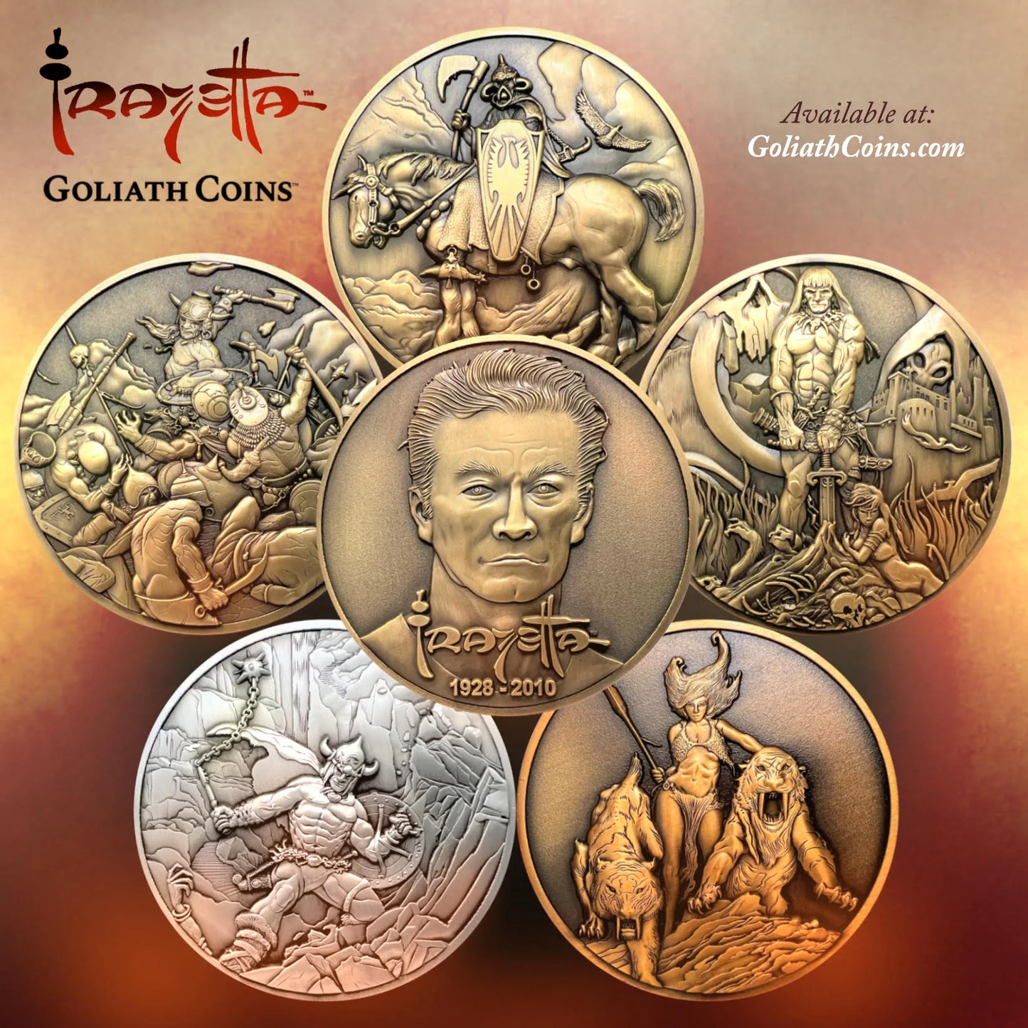 Goliath Coins Frank Frazetta Collector's Edition